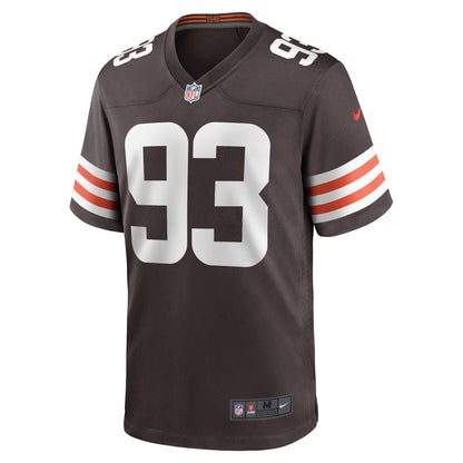 Shelby Harris Cleveland Browns Nike Team Game Jersey -  Brown