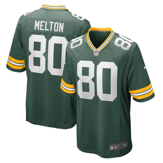 Bo Melton Green Bay Packers Nike Home Game   Jersey - Green
