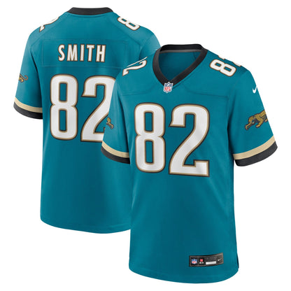 Jimmy Smith Jacksonville Jaguars Nike Prowler Throwback Retired   Game Jersey - Teal