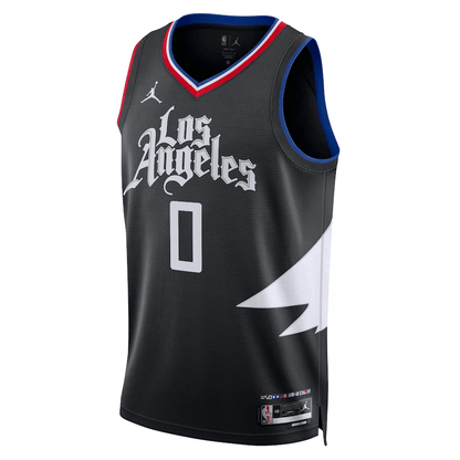 LA Clippers Westbrook #0 Jordan  2023-2024 season Jersey