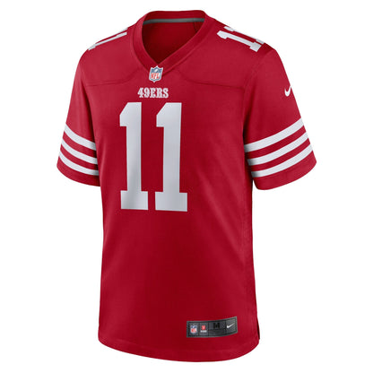 Brandon Aiyuk San Francisco 49ers Nike Team   Game Jersey - Scarlet