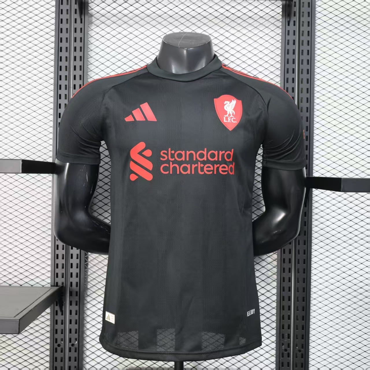 2025-26 Liverpool FC Black Player Edition Jersey - Mens