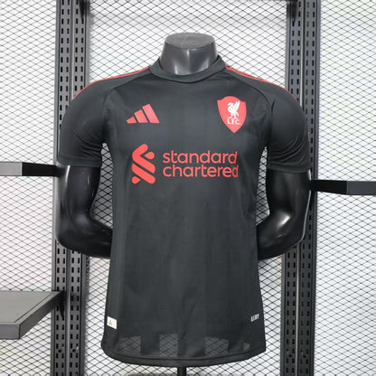 2025-26 Liverpool FC Black Player Edition Jersey - Mens