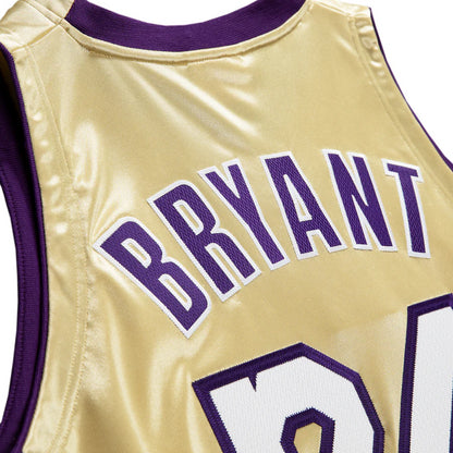 Kobe Bryant Los Angeles Lakers Gold Jersey