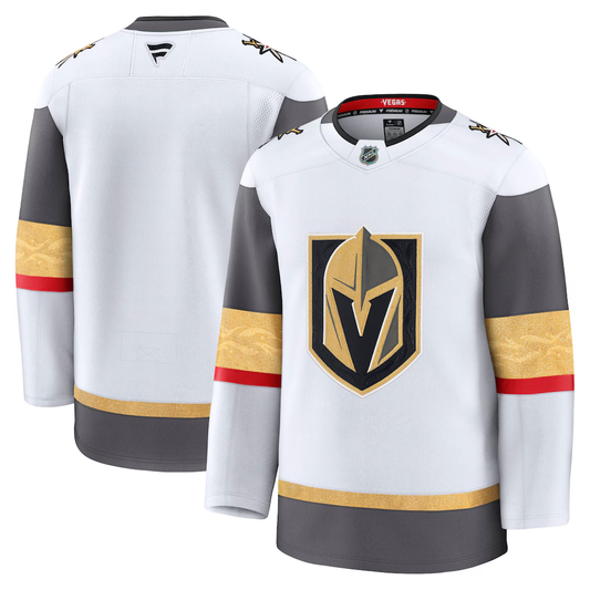 Men's Vegas Golden Knights White Away Premium Blank Jersey