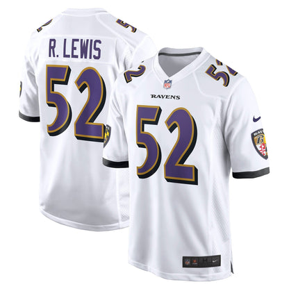 Ray Lewis Baltimore Ravens Nike Retired   Game Jersey - White
