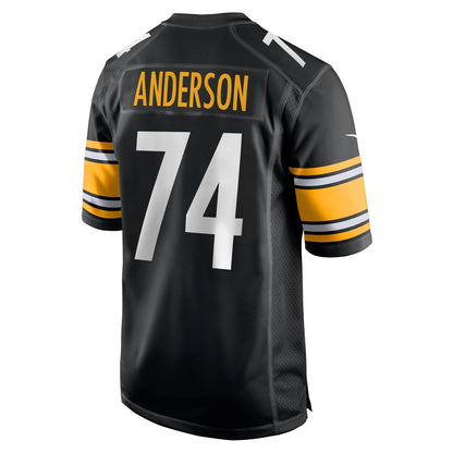 Spencer Anderson Pittsburgh Steelers Nike  Game Jersey -  Black