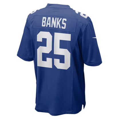 Deonte Banks New York Giants Nike Team Game Jersey -  Royal