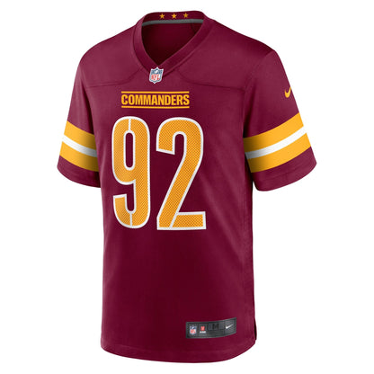 Abdullah Anderson Washington Commanders Nike Game   Jersey - Burgundy