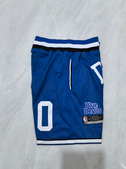 NCAA Duke Blue Devils Blue Retro Pocket Shorts