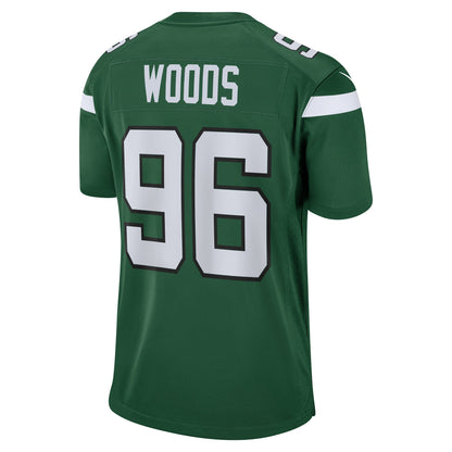 Al Woods New York Jets Nike  Game Jersey - Gotham Green