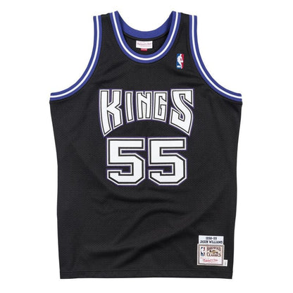Jason Williams Sacramento Kings Throwback black Jersey-Dense Embroidery Version
