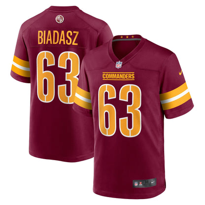 Tyler Biadasz Washington Commanders Nike Game Jersey -  Burgundy