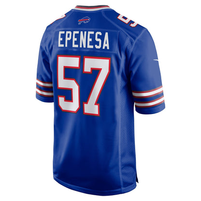 A.J. Epenesa Buffalo Bills Nike Game   Jersey - Royal