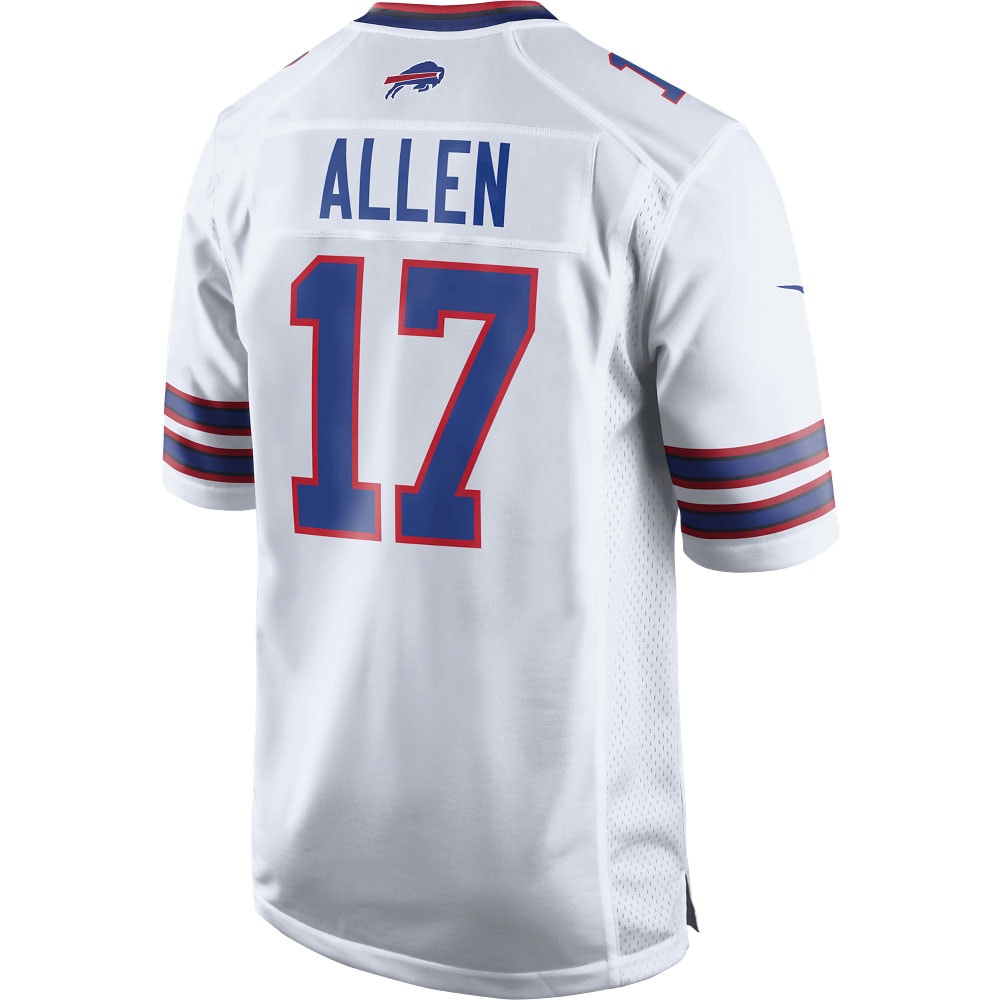 Josh Allen Buffalo Bills Nike Game   Jersey - White