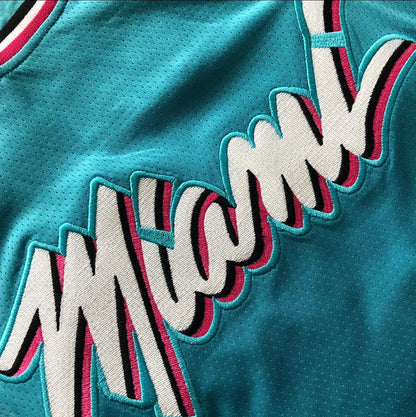 Miami Heat City Edition Dwayne Wade #3 Blue Jersey