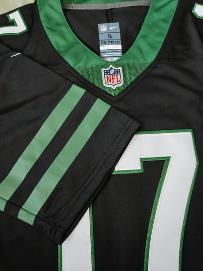 Men's New York Jets Davante Adams Jersey-Black