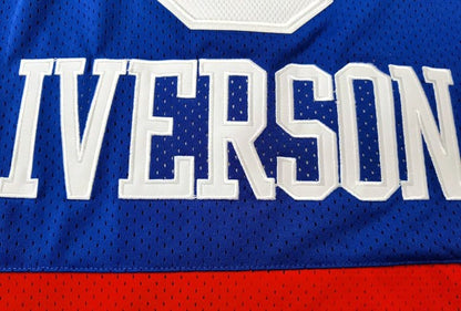 Allen Iverson Philadelphia 76ers Throwback Jersey