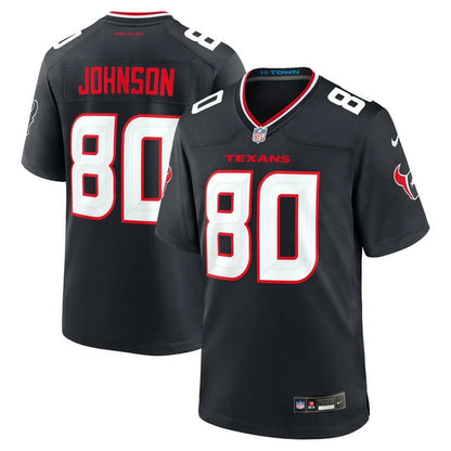 Men's Nike Andre Johnson Navy Houston Texans Team Retired Player Game Jersey