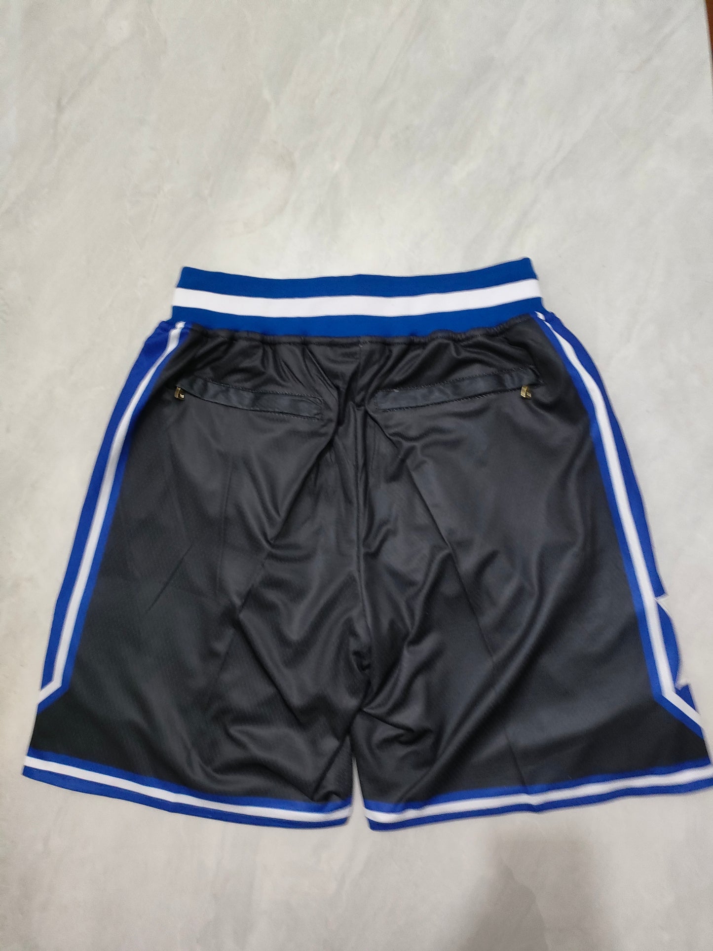 NCAA Duke University Black Pocket Shorts