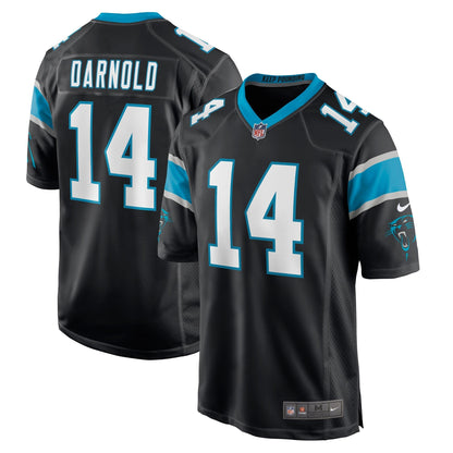 Sam Darnold Carolina Panthers Nike Game   Jersey - Black