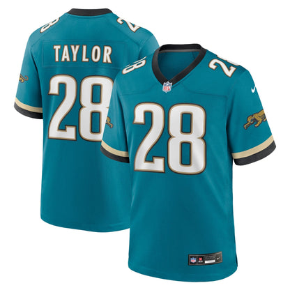 Fred Taylor Jacksonville Jaguars Nike Prowler Throwback Retired   Game Jersey - Teal