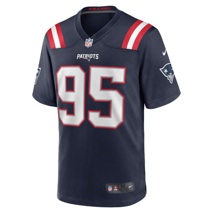 Daniel Ekuale New England Patriots Nike Game   Jersey - Navy