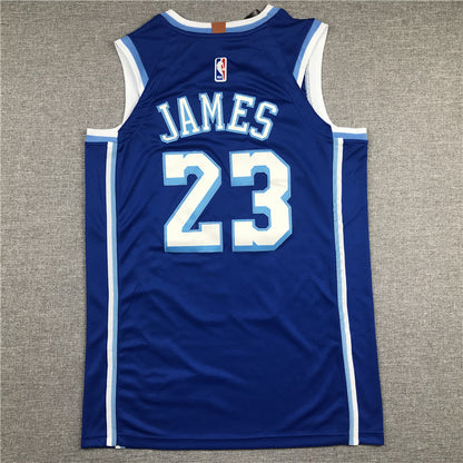 LeBron James #23 Los Angeles Lakers City Edition Swingman Jersey - Embroidered