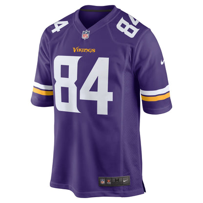 Josh Oliver Minnesota Vikings Nike Game   Jersey - Purple