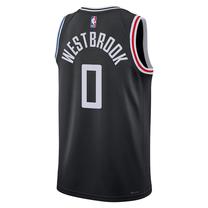 RUSSELL WESTBROOK LOS ANGELES CLIPPERS CITY EDITION 2023-2024 seasonJERSEY