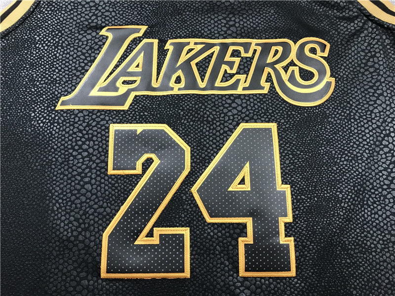 Kobe Bryant #24 Black Mamba City Edition Swingman — Embroidered jersey