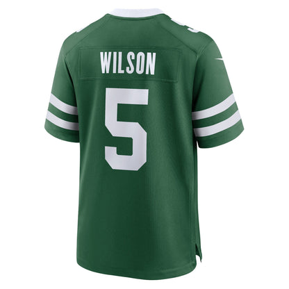 Garrett Wilson New York Jets Nike Game Jersey - Legacy Green