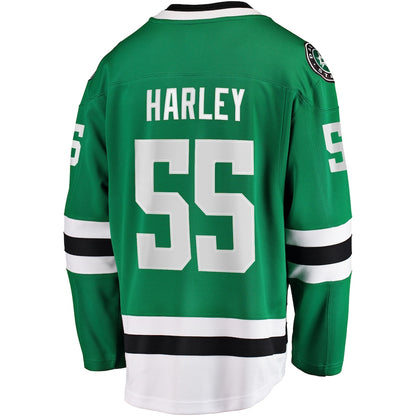 Thomas Harley Dallas Stars   Home Premier Breakaway  Jersey - Kelly Green
