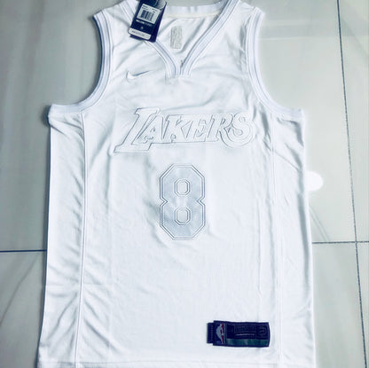 Los Angeles Lakers Bryant White 8 MN