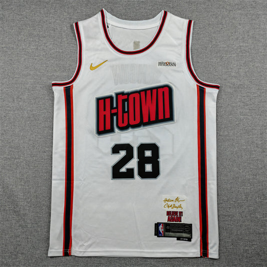Houston Rockets Alperen Sengun #28 2025 City Edition Swingman Jersey - Embroidered