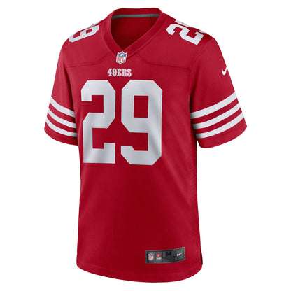 Talanoa Hufanga San Francisco 49ers Nike Game   Jersey - Scarlet