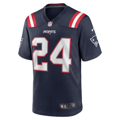 Joshuah Bledsoe New England Patriots Nike Game   Jersey - Navy