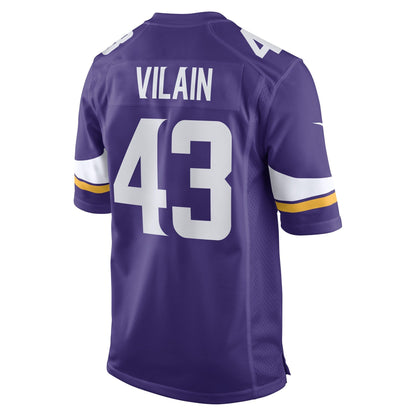 Luiji Vilain Minnesota Vikings Nike Game   Jersey - Purple