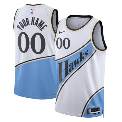 Custom Atlanta Hawks 2024-25 City Edition Jersey